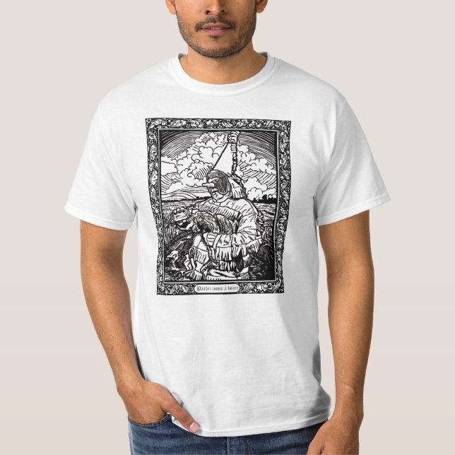 Camiseta Linha branca Parlez nous à boire (Frente)