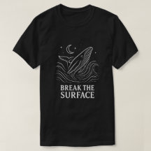 Linha de Arte de Baleia Brilhante - Poder Oceânico