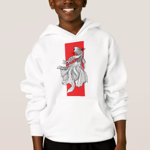 Camiseta Linha de Arte de Peixe Betta Gracioso – Minimalist