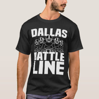 CAMISETA LINHA DE BATALHA DE DALLAS - FUTEBOL TEXANO