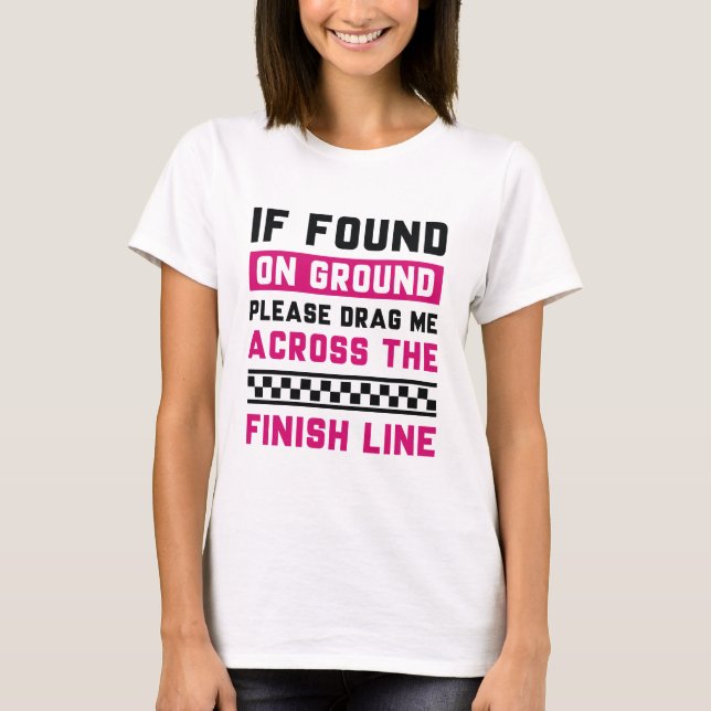 Camiseta Linha de Chegada (Frente)
