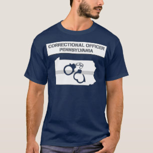 Camiseta Linha de Cinzas Finas do Oficial da Pensilvânia