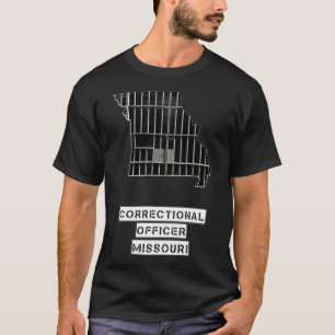 Camiseta Linha de Cinzas Finas do Oficial de Correção do 