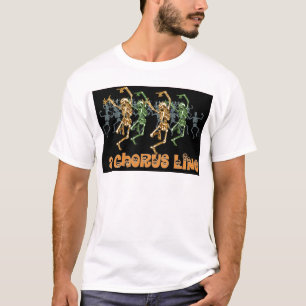 Camiseta Linha de coro do Dia das Bruxas