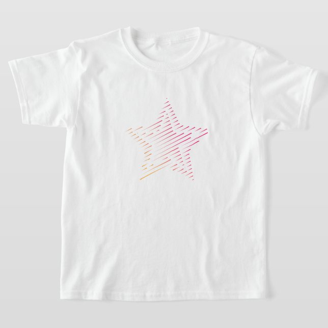 Camiseta Linha de estrelas (Postura )