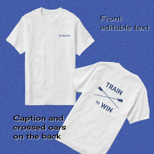 Camiseta Linha de reboque ganha impresso frente e verso