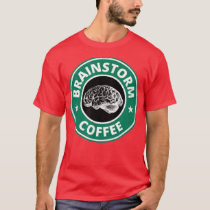 Camiseta Linha de roupa de BRAINSTORM COFFEE Padua