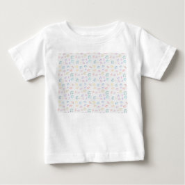 Camiseta Linha de roupas com estampa floral