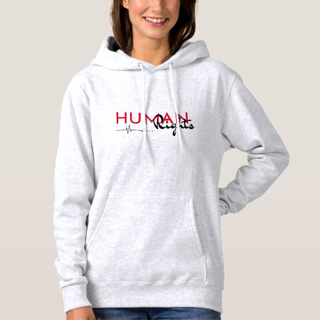 Camiseta Linha de vida dos direitos humanos (Frente)