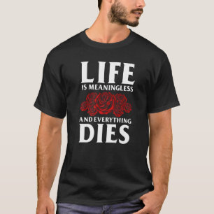 Camiseta Linha De Vida Memento Sem Significado Mori Para A