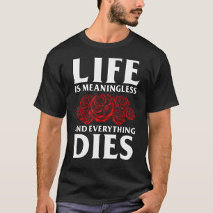 Camiseta Linha De Vida Memento Sem Significado Mori Para A