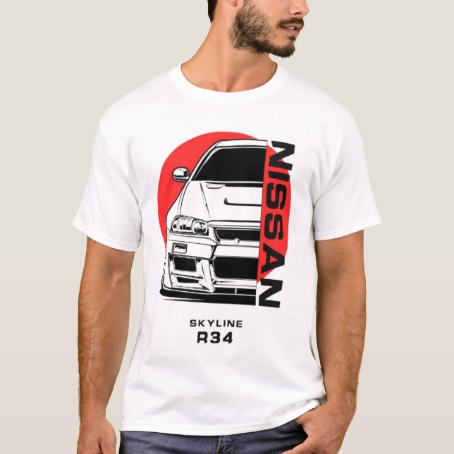 CAMISETA LINHA DO CÉU R34 (Frente)