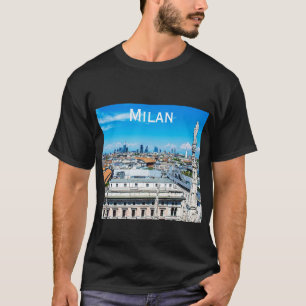 Camiseta Linha do horizonte de Milão