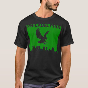 Camiseta Linha do horizonte Filadélfia com Águia em alta