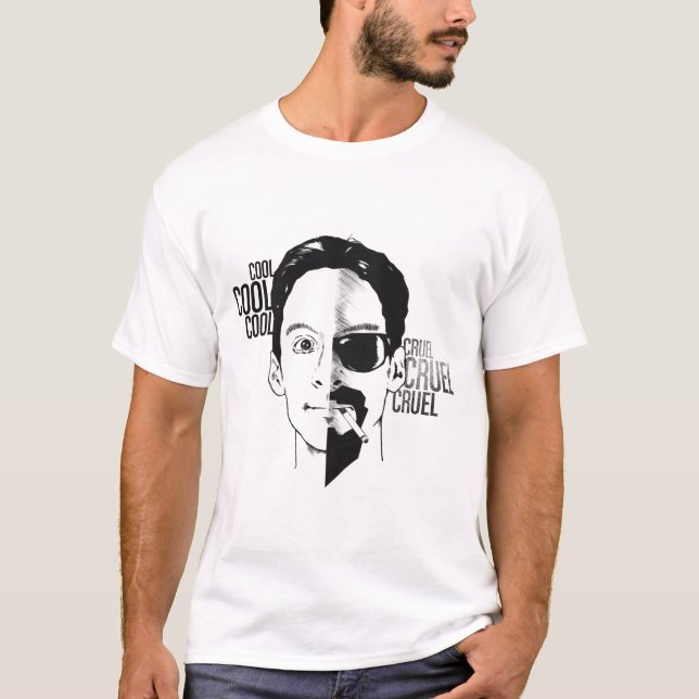 Camiseta Linha do tempo mais escura (Frente)