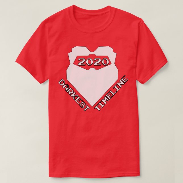 Camiseta Linha do tempo mais escura 2020 - arco retrátil br (Frente do Design)