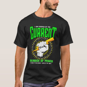 Camiseta Linha Elétrica de Engenheiro Elétrico