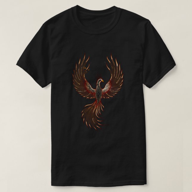 Camiseta Linha Fênix (Frente do Design)