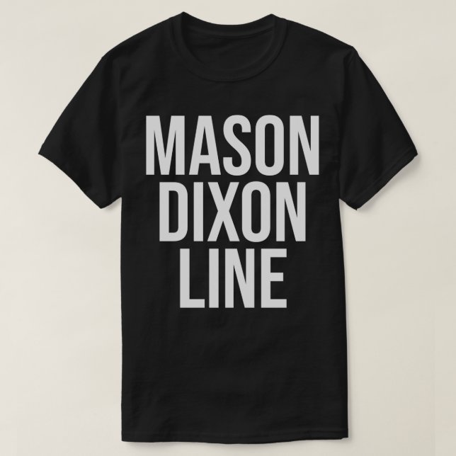 Camiseta Linha MasonDixon 1 (Frente do Design)