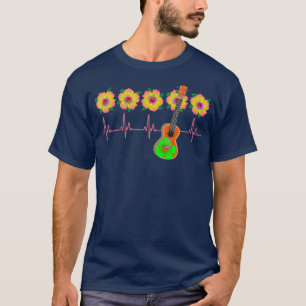 Camiseta Linha Musical Ukulele EKG