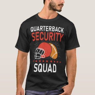 Camiseta Linha Ofensiva de Futebol do Quarterback Security