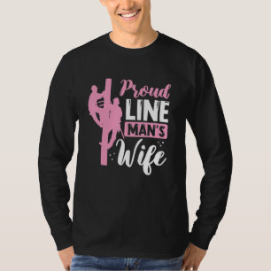 Camiseta Linha Orgulhosa Significa Mulher Trabalhadora De C