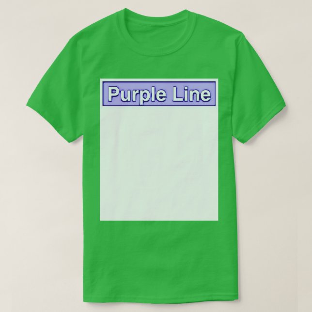 Camiseta Linha Roxo (Frente do Design)
