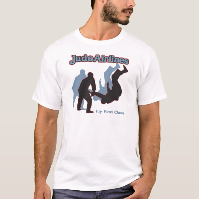 Camiseta Linhas aéreas do judo (Frente)