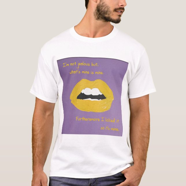Camiseta Linhas Bate-Bocas para o Dia dos Namorados (Frente)
