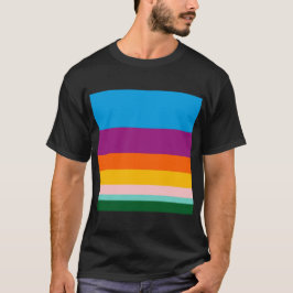 Camiseta Linhas coloridas