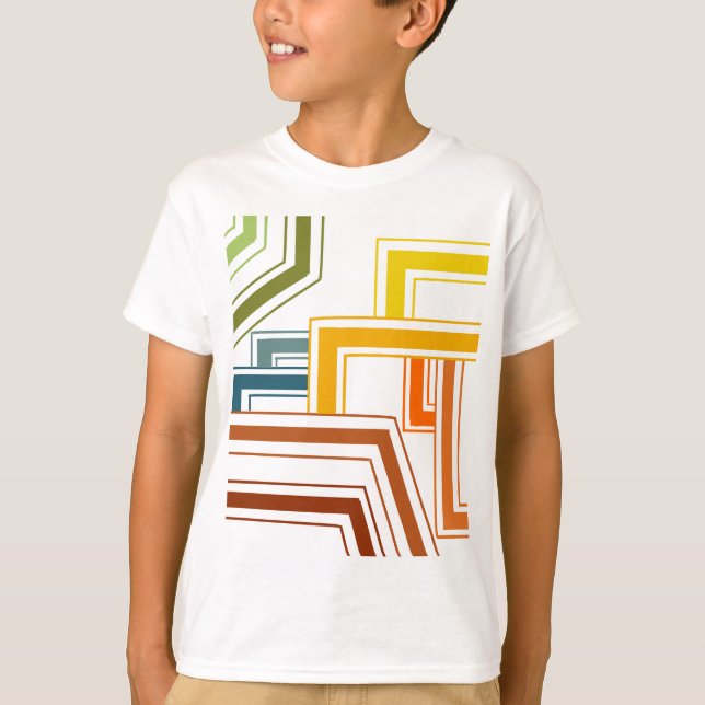 Camiseta Linhas da década de 1970 (Frente)