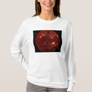 Camiseta Linhas de campo magnético no Sun 3