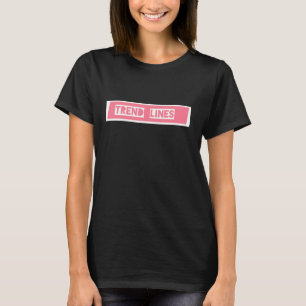 Camiseta Linhas de tendência Comercialização Co26