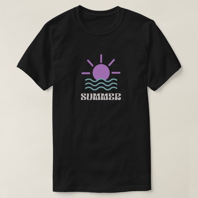 Camiseta Linhas de Verão (Frente do Design)