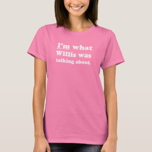 Camiseta Linhas do recolhimento - IM QUE WILLIS FALAVA