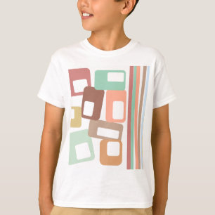 Camiseta Linhas e Retângulos