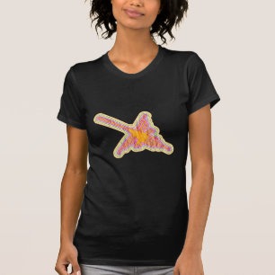 Camiseta Linhas Nazca Hummingbird Com Efeito De Papel Desen