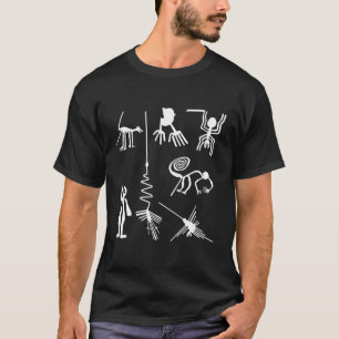 Camiseta Linhas Nazcas Antigas