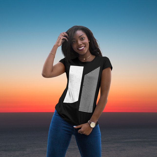 Camiseta Linhas paralelas (Criador carregado)