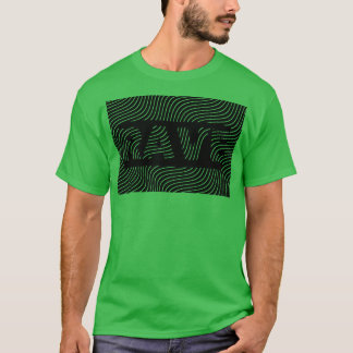 Camiseta linhas rave design 1