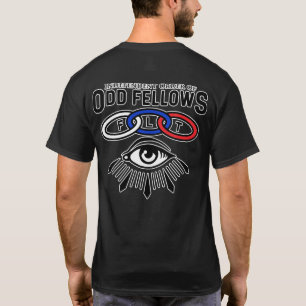Camiseta Links e olhos de bolseiros ímpares