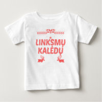 Linksmu Kaledu Lituano - Presente de Natal Feliz