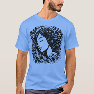 Camiseta Linocut Mulher