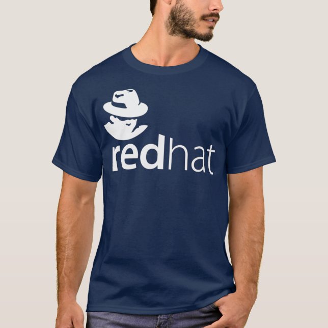 Camiseta Linu redhat amante tee Penguin Tu Open Source Os (Frente)