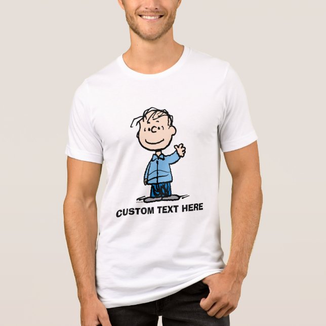 Camiseta Linus Acenando (Frente)