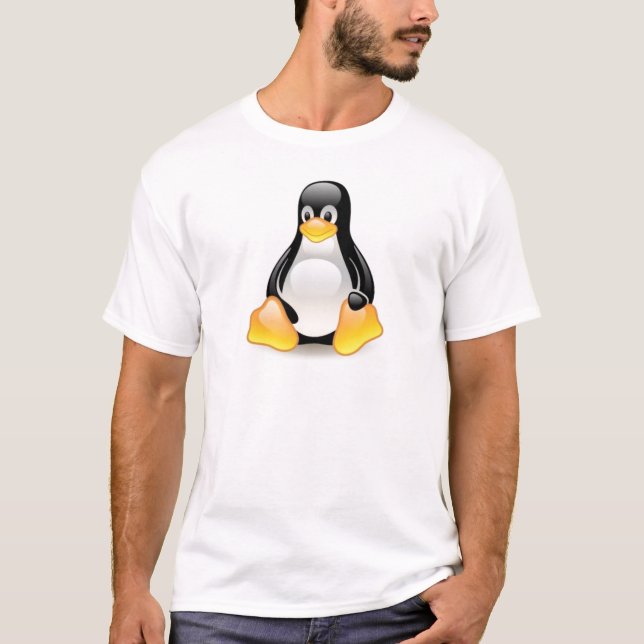 Camiseta Linux-pinguim-Tux (Frente)