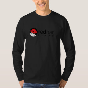 Camiseta Linux redhat amante do sistema So de código aberto