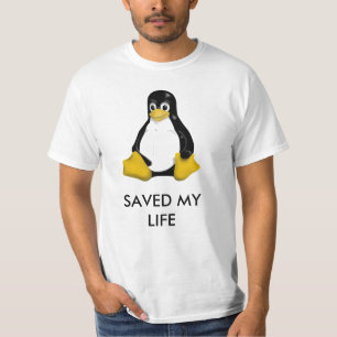 CAMISETA LINUX SALVAR MYLIFE