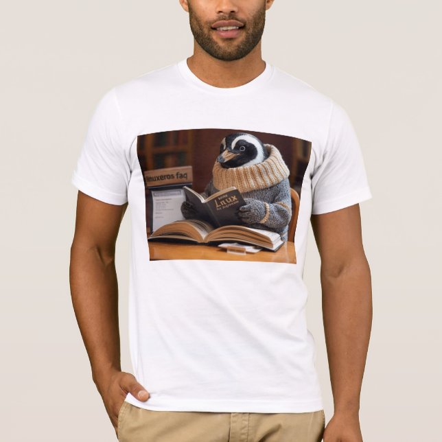 Camiseta Linuxeros FAQ (Frente)