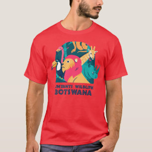 Camiseta Linyanti Willife Botswana Safari Parque Nacional A